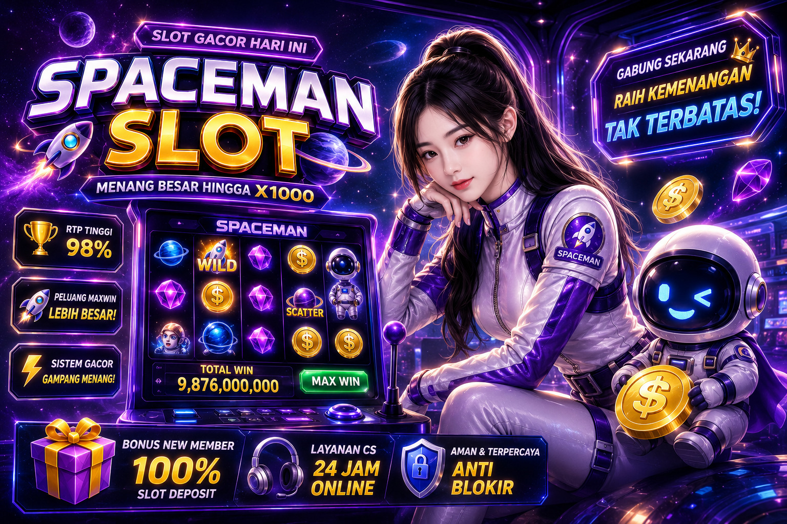 Bermain Lebih Santai dengan Memahami Konsep Spaceman